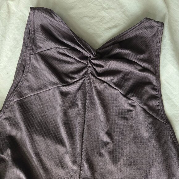 Fabletics Cashel Open Back Tank Size M Used Gray - Picture 5 of 6